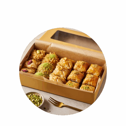Assorted Arabic Baklava Box